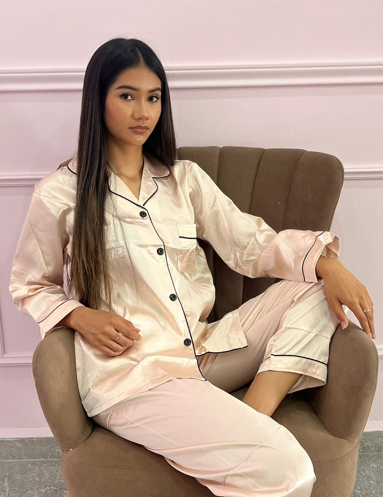 Pijama Botón Estilo VS