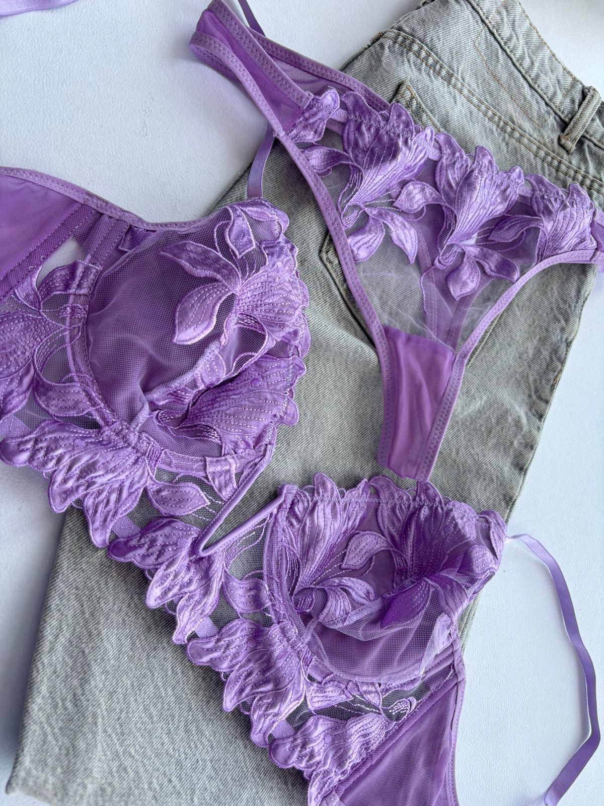 Conjunto de Lencería Fina