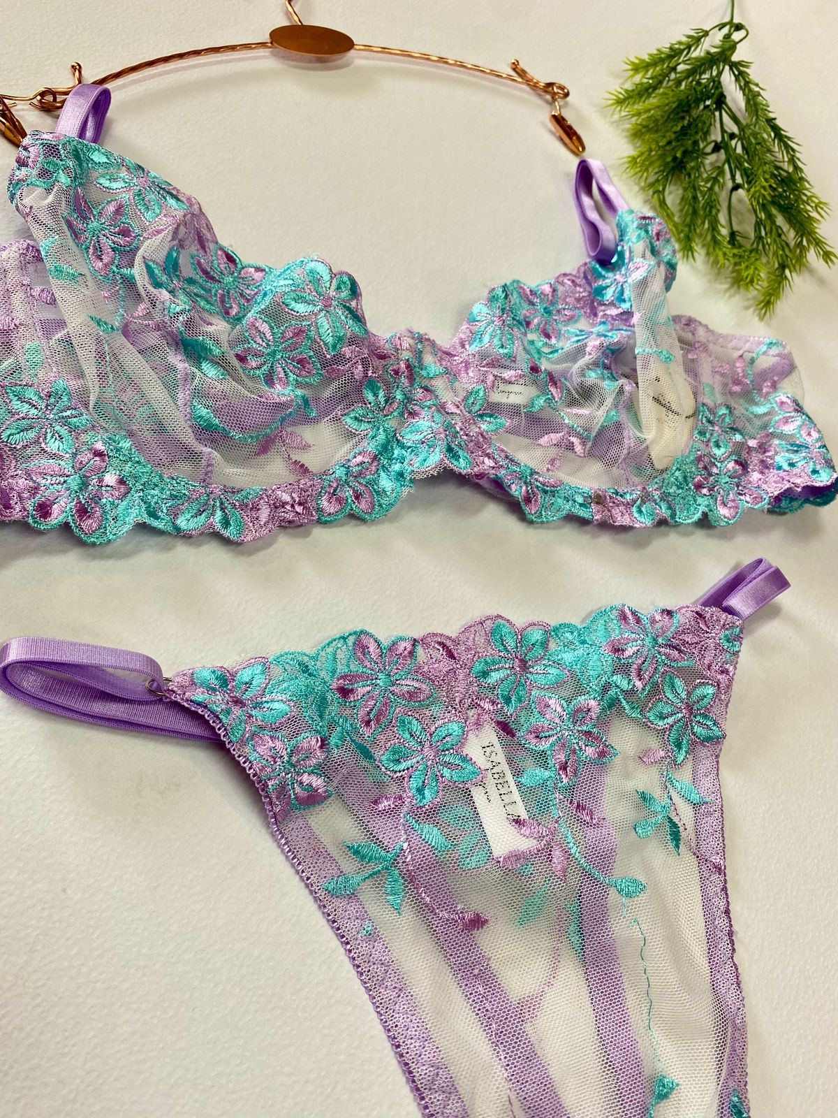 Conjunto de Lencería Fina