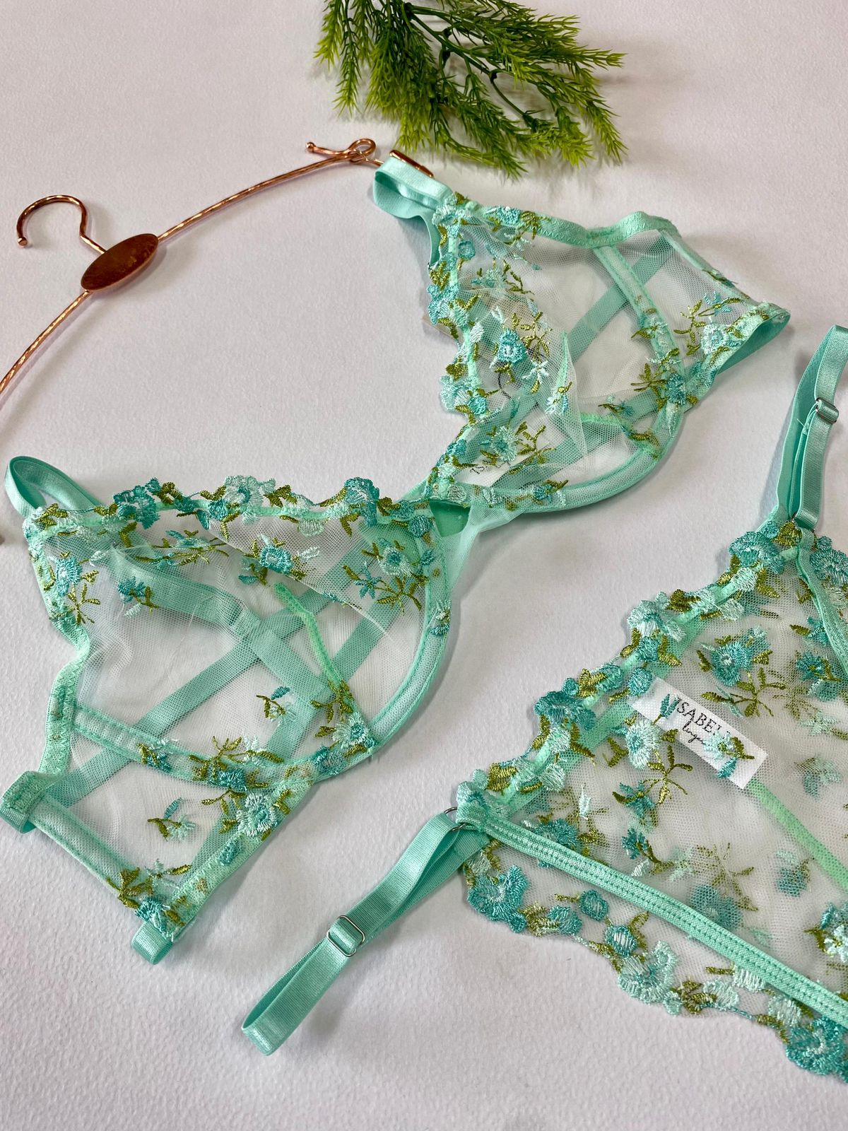 Conjunto de Lencería Fina